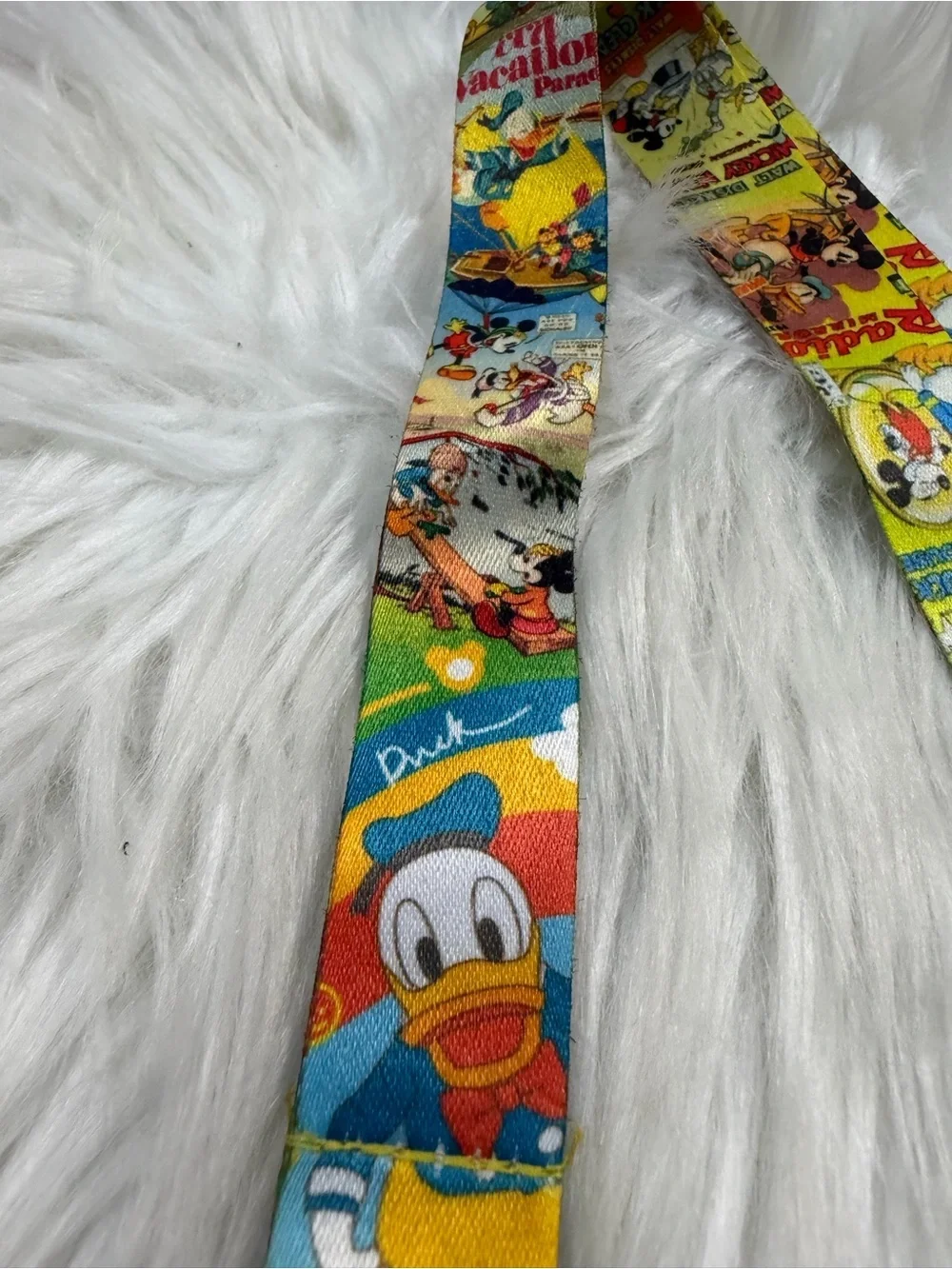 💙3/$20💙 Disney Character Collage Lanyard - Bright Multicolor